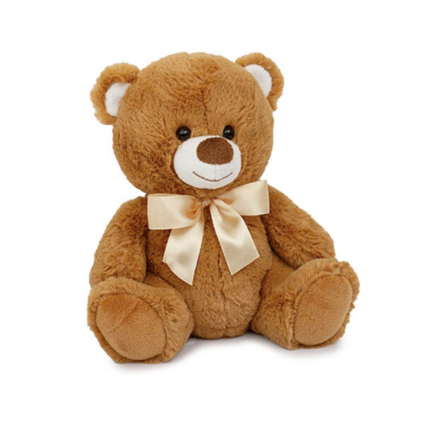 "Fluffy, Furry, and Perfectly Sized" This 20cm brown teddy bear is the perfect mix of soft and sweet! Its cuddly size makes it a charming addition to any gift, offering comfort and warmth for someone special.